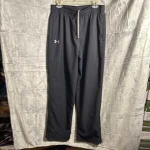 Under Armour pants men’s large heat gear‎ Charcoal Track Pants lightweight